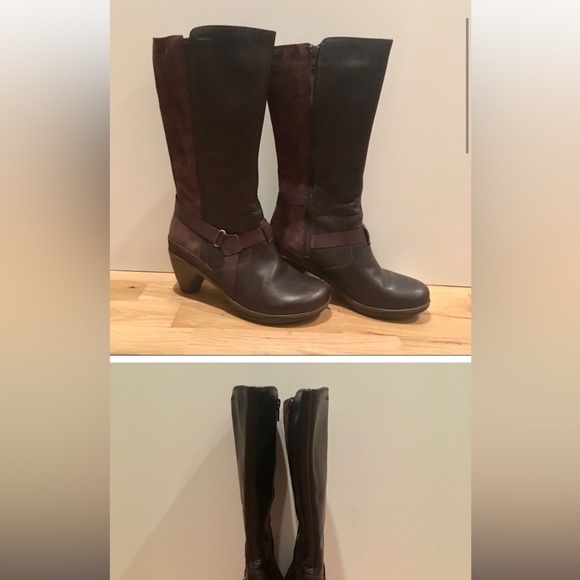 CLOSET CLOSING! All BUNDLES 30-50% OFF! Rare Merrell knee boots leather suede 10 - Picture 2 of 3